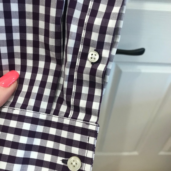 J Crew Men's Wrinkle Free Shirt - Picture 5 of 8